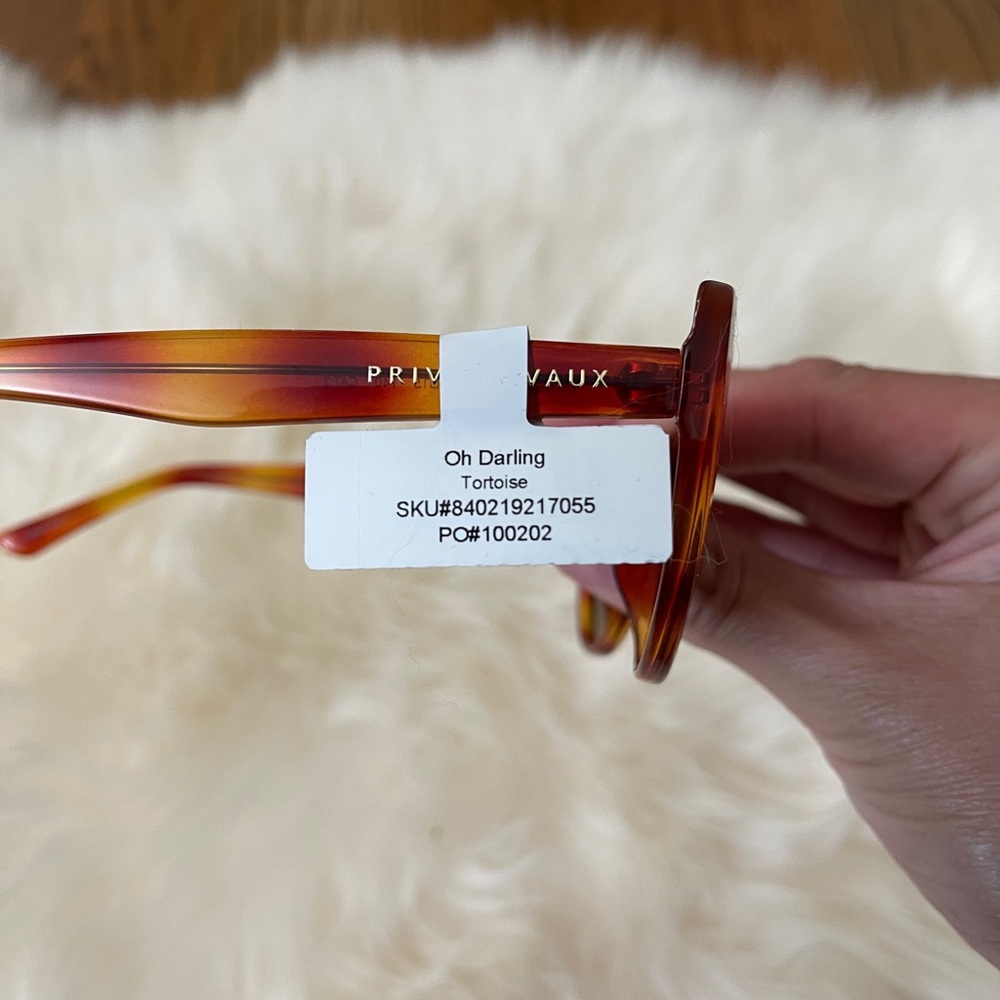 Prive Revaux OH DARLING SUNGLASSES tortoise NWT - Picture 4 of 4